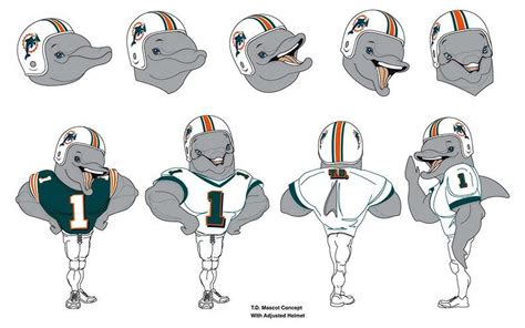 The beloved miami dolphins flipper mascot